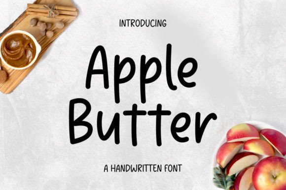Apple Butter Font for Web Design