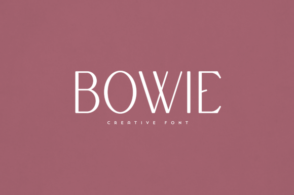 Bowie Font Review