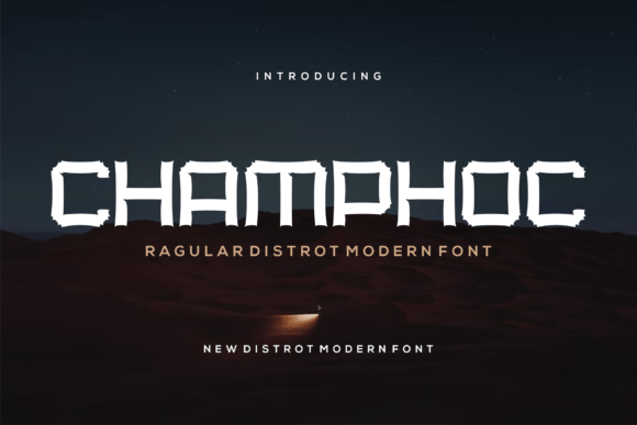 Champhoc: A Bold Font for Digital Campaigns