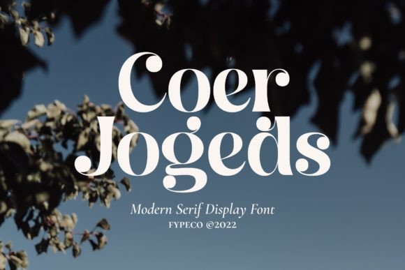 Coer Jogeds: A Serif Font for Elegant Design