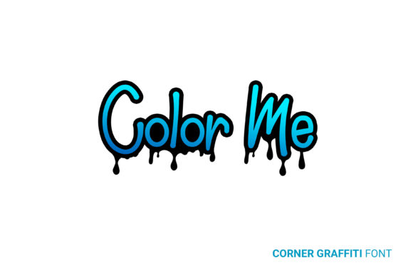 Corner Graffiti Font for Bold Design