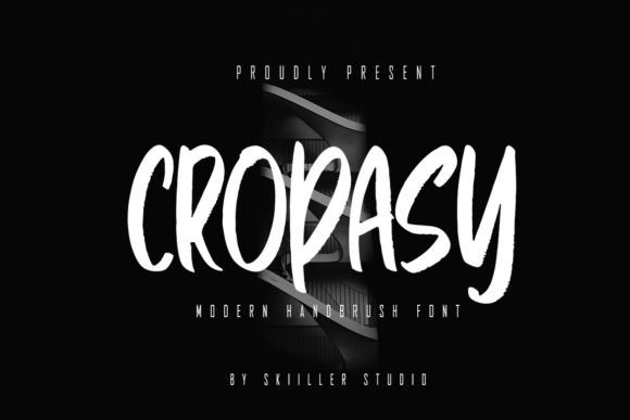 Cropasy: A Bold Font for Business Branding