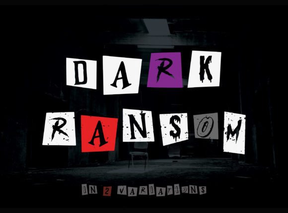 Dark Ransom Font for Bold Branding