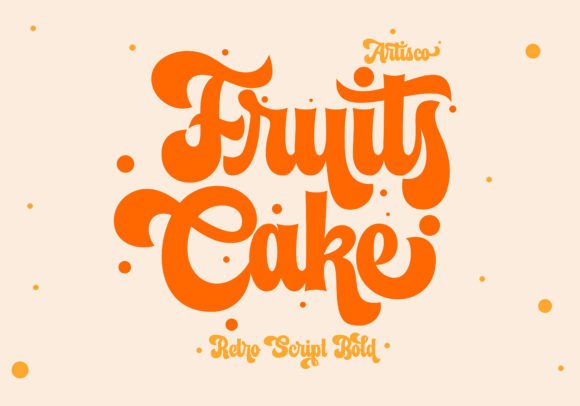 Fruits Cake Font Review