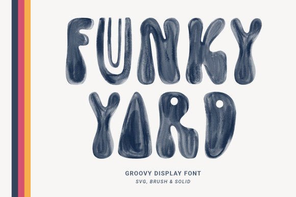 Funky Yard Font for Creative Brands