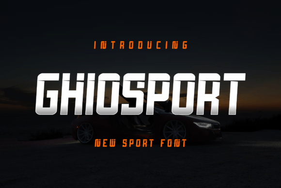 Ghiosport: A Bold Font for Business