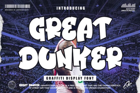 Great Dunker Font for Creative Branding