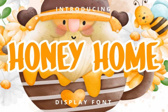 Honey Home Font for Creative Projects