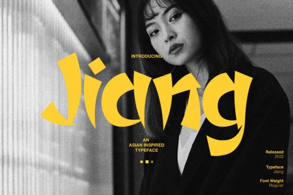 Jiang Font for Creative Projects