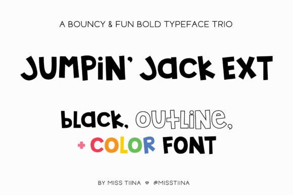 Jumpin Jack Extended Font
