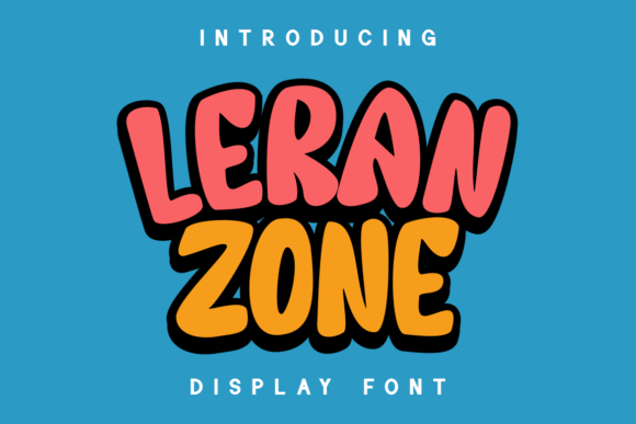 Leran Zone Font: A Joyful Typeface