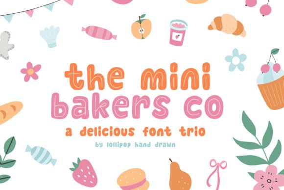 Mini Bakers Co Font for Playful Branding