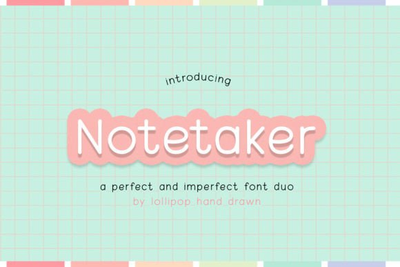 Notetaker Font for Creative Makers