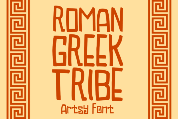 Roman Greek Tribe Font