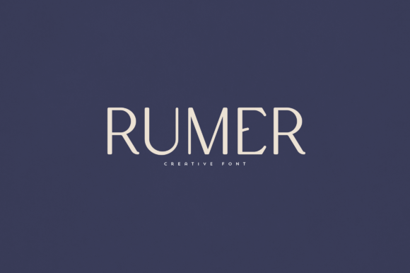 Rumer Font for Creative Projects
