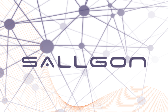 Sallgon Font: Modern Display Style