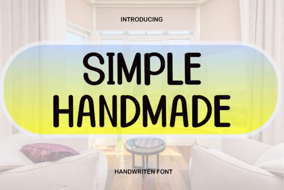 Simple Handmade Font