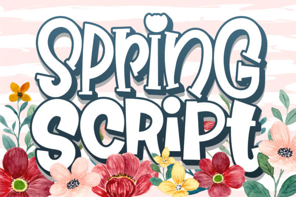 Spring Script Font: A Playful Typeface for Digital Branding