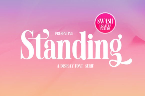 Standing Font for Stunning Designs