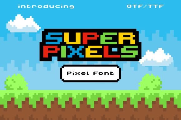 Super Pixels Font Review