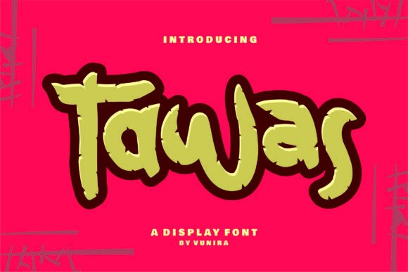 Tawas Font for Creative Projects