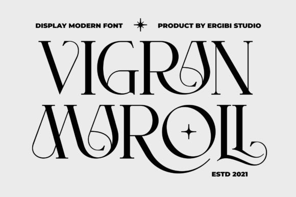 Vigrand Maroll Font for Stylish Design